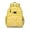 Yellow Dog Paw, variant on Siberian Husky Backpack for School,Cute School Bag,Schoolbag with Adjustable Shoulder Straps & Padded Back,15.25"x11.5"x5.25"