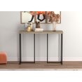 thumbnail image 3 of Safdie & Co. Table Console 39L Taupe Foncé Metal Noir, 3 of 4