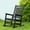 Gray, variant on Homy Casa Rocking Chair for Relaxing Outdoor Patio & Garden, Ideal for Enjoying the Outdoors, White