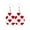 U, variant on EGNMCR Earrings for Women Earrings Women Lady Party Teardrop Heart Earrings Set Valentine Day Gift Women Earrings