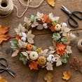 thumbnail image 5 of ShengapQ Artificial Maple Leaf Vines, Decorative Vines for Thanksgiving, Halloween Home Decor, Flexible Garland for Fireplace and Door Frame, Reusable Autumn Decorations, Seasonal Party Accessories, 5 of 6