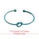 thumbnail image 3 of Sonducket Brazalete de brazo, joyería de Metal, exquisito brazalete para mujer, adorno para el cuerpo, adorno de mano, para brazos con forma Ropa, zapatos y accesorios Miscelánea Nudo, Azul, 3 of 6