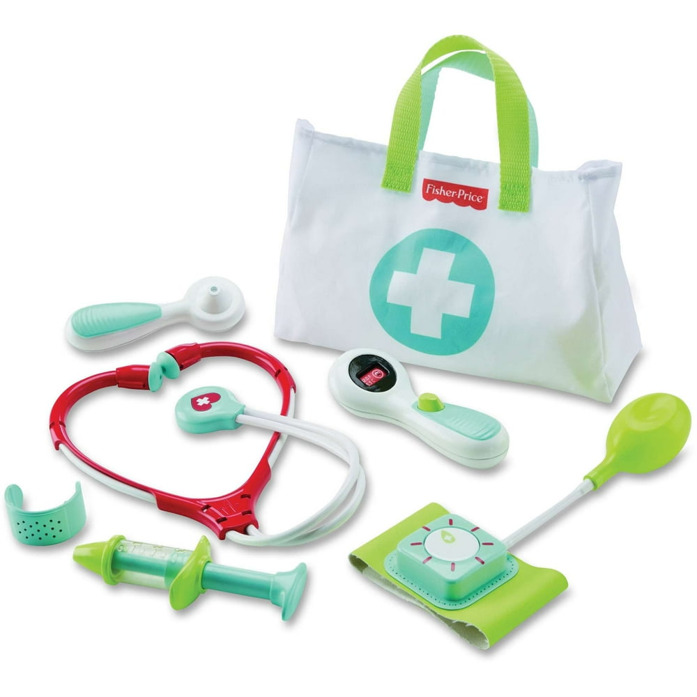 FisherPrice Medical Toy Set With Doctor Health Bag