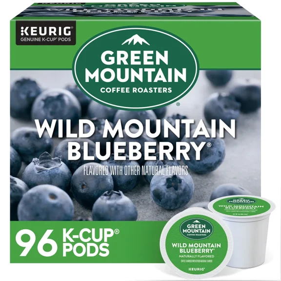Green Mountain Coffee Wild Mountain Blueberry, 96 K-Cup Pods