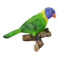thumbnail image 1 of Perchero de resina con forma de pájaro en una rama, ideal para decorar el hogar o como figurita de pájaro. 13cmx3.5cmx8cm, 1 of 9
