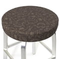 thumbnail image 3 of Easygdp Dinosaur Print Easy To Install Bar Stool Covers&Stool Covers Round&Elastic Stool Cover, Barstool Covers,Washable&Bottom With Elastic Edge-13 inch, 3 of 7