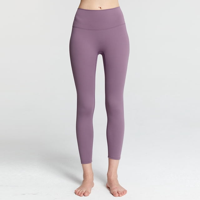 WILLBEST Pantalones de Yoga de Cintura Alta Para Mujer, Mallas Suaves y Elásticas Para Correr, Fitness, Cómodas, Transpirables y Absorbentes. Grande