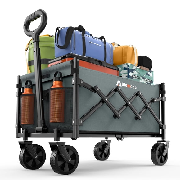Carrito plegable Blomoba, carga de 100 kg, gris
