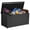 120 gal-Black, variant on EHHLY 120 Gallon Outdoor Storage Box Large, Lockable Outside Storage Containers Waterproof Patio Cushions Deck Boxes, Brown