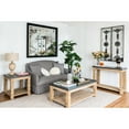 thumbnail image 2 of Console Table With Wood, 42x15.7x31", Concrete Surface For Living Room Rustic Modern Table, & Wood Frame Build, 2 of 5