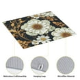thumbnail image 4 of ZICANCN Dish Drying Mat for Kitchen Countertop, Fantasy Flower Drainer Mats with Non-slip Rubber Backed, Super Absorbent Easy Clean Rack Pad,\r\n16x18 Inches, 4 of 9