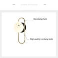 thumbnail image 2 of Advancent Bola de cristal LED Luz de pared Lámpara de estilo moderno Mesita de noche Porche Pasillo Herramienta de iluminación para sala de estar Iluminación y accesorios Advancent HA065915-00B, 2 of 6