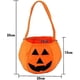 thumbnail image 3 of Bolsa de dulces de calabaza de Halloween, bolsas de truco o golosinas, bolso de regalo para fiesta de Halloween, bolsa de almacenamiento para cesta de refrigerios para niños, color negro, naranja, 3 of 5