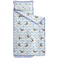 thumbnail image 2 of Pug and Footprints Toddler Nap Mats for Kids Preschool,Sleeping Mat Bag or Kids,Toddler Sleeping Bag,Toddler Nap Mat or Daycare, 2 of 6