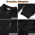 thumbnail image 6 of MOSHU Polar Fleece Sweatshirts for Women Quarter Zip Long Sleeve Tops Pullover Womens Sweatshirts, 6 of 9