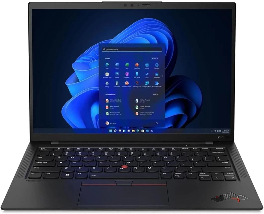 Restrored Lenovo ThinkPad X1 Carbon Gen 10 14" i7-1265U 1.8Ghz 16GB RAM 512GB SSD Black