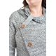 thumbnail image 4 of Sueter envolvente Roman Fashion / Tallas Extras, 100 (Gris)) gris 36, 4 of 6