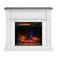 thumbnail image 6 of duraflame® Wall Mantel Electric Fireplace, Bright White, 6 of 11