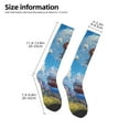 thumbnail image 2 of Rocae Dandelion Hot Air Balloon for Novelty Casual compression Socks For Women Men Contrast Color Stockings, 2 of 6