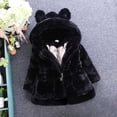 thumbnail image 3 of 1-7 Años Chamarra De Bebé Niñas Otoño Invierno Abrigo De Piel Sintética Cálida Para Navidad Princesa Ropa Exterior Moda Felpa Para Niños, 3 of 3