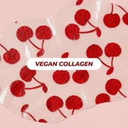 Vitamasques Cherry Vegan Collagen Lip Mask, Moisturize & Plump , One Patch