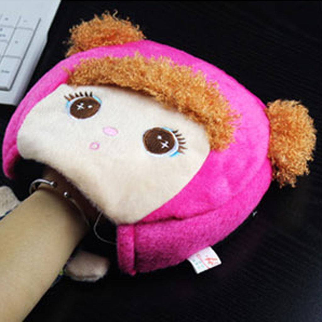 USB Heated Mouse Pad Mouse Hand Warmer with Wristguard Warm Winter
