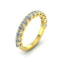 thumbnail image 2 of Certified 1.25ctw Diamond Wedding Band in 14k Yellow Gold (G-H, I1), 2 of 5