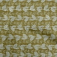 thumbnail image 1 of oneOone Polyester Spandex Dark Olive Green Fabric Asian Block Craft Projects Decor Fabric Printed By The Yard 56 Inch Wide, 1 of 4