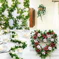 Fake Ivy Leaves Fake Vines Artificial Ivy Silk Ivy Garland Greenery Artificial Hanging Plants