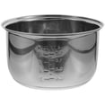 thumbnail image 1 of Rice Cooker Pot For Cooking Stainless Steel Inner Pot Replacement Pot 1Set, 1 of 6