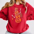 thumbnail image 1 of MKLEKYY Robe Pull Mode Dames Imprimé Manches Longues Col Rond Pull, 1 of 1