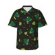 thumbnail image 1 of Balery St. Patrick's Day8 Camisas hawaianas de manga corta para hombre, camisas playeras de corte holgado, camisas de vacaciones con botones,Medium, 1 of 7