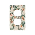 thumbnail image 3 of Switch Panel Switch Decoration 2.76x4.53x0.28 Inches Duplex Outlets Switch Plate Wall Plates Living Room Kitchen Bedroom Study Switches Peach Tree, 3 of 8