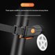thumbnail image 3 of Modos de iluminación múltiples Modelo Carga USB Luz LED para bicicleta H, 3 of 4