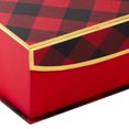 thumbnail image 4 of Hallmark 13" Medium Holiday Gift Box (Red Buffalo Check), 4 of 4