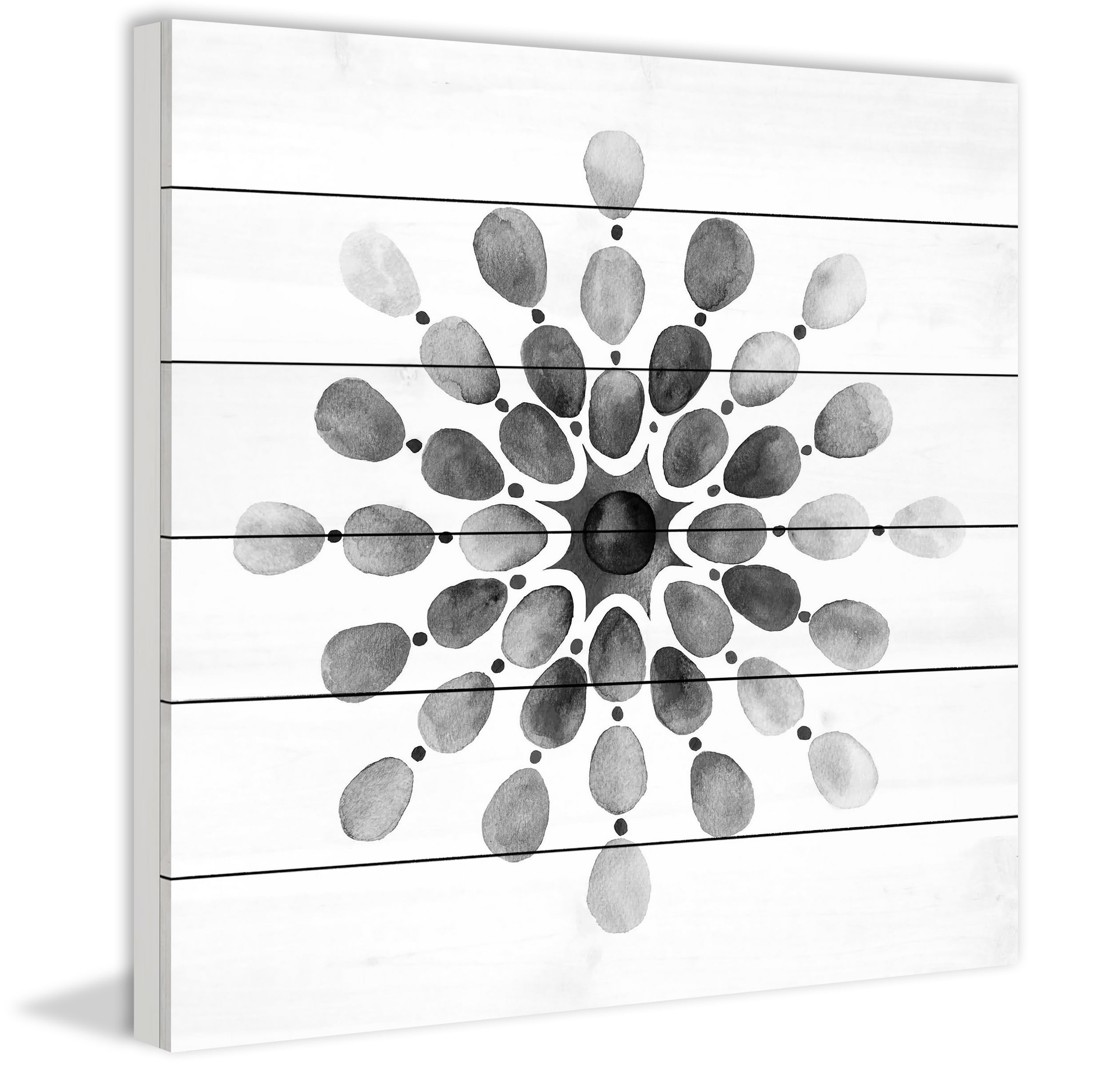 Marmont Hill From Within White Wood Wall Art, 24" x 24"