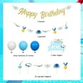 thumbnail image 5 of JOYMEMO Swimming Birthday Party Decorations - Swimming Happy Birthday Banner Garland, Cake Topper with Swim Themed Cupcake Toppers, Summer Swimming Pool Birthday Party Supplies for Boys or Girls, 5 of 6