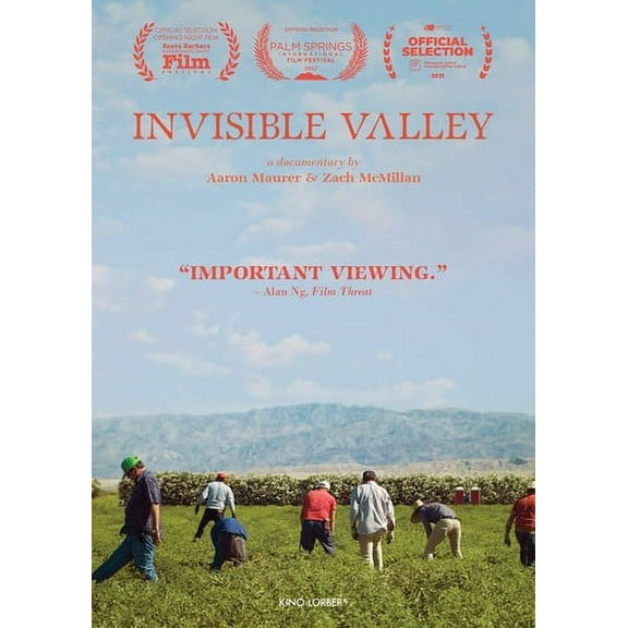 Invisible Valley (DVD), Kino Lorber, Documentary