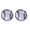 A, variant on Simple Retro Earrings Time Gem Glass Earrings Sports Basketball Baseball Softball Volleyball Simple Vintage Earrings