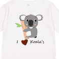 thumbnail image 4 of Inktastic I heart Koalas Boys or Girls Long Sleeve Toddler T-Shirt, 4 of 5