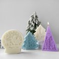 thumbnail image 5 of Molde de silicona con forma de bola de cristal para árbol de Navidad, hecho a mano, para velas aromáticas, molde de resina de yeso, moldes para decoración navideña DIY, 5 of 5