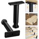 thumbnail image 3 of BEMS-Patas de cama ajustables de 2 piezas (negras, 15-25 cm), muebles de metal, 3 of 5
