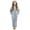 Gray, variant on Girls' Fall Winter Fuzzy Onesie Pajamas Kids Teen Girls Zip-Up Hooded Warm Jumpsuits Sleepwear with Pockets, for Holiday Family Gatherings(5-15Y)