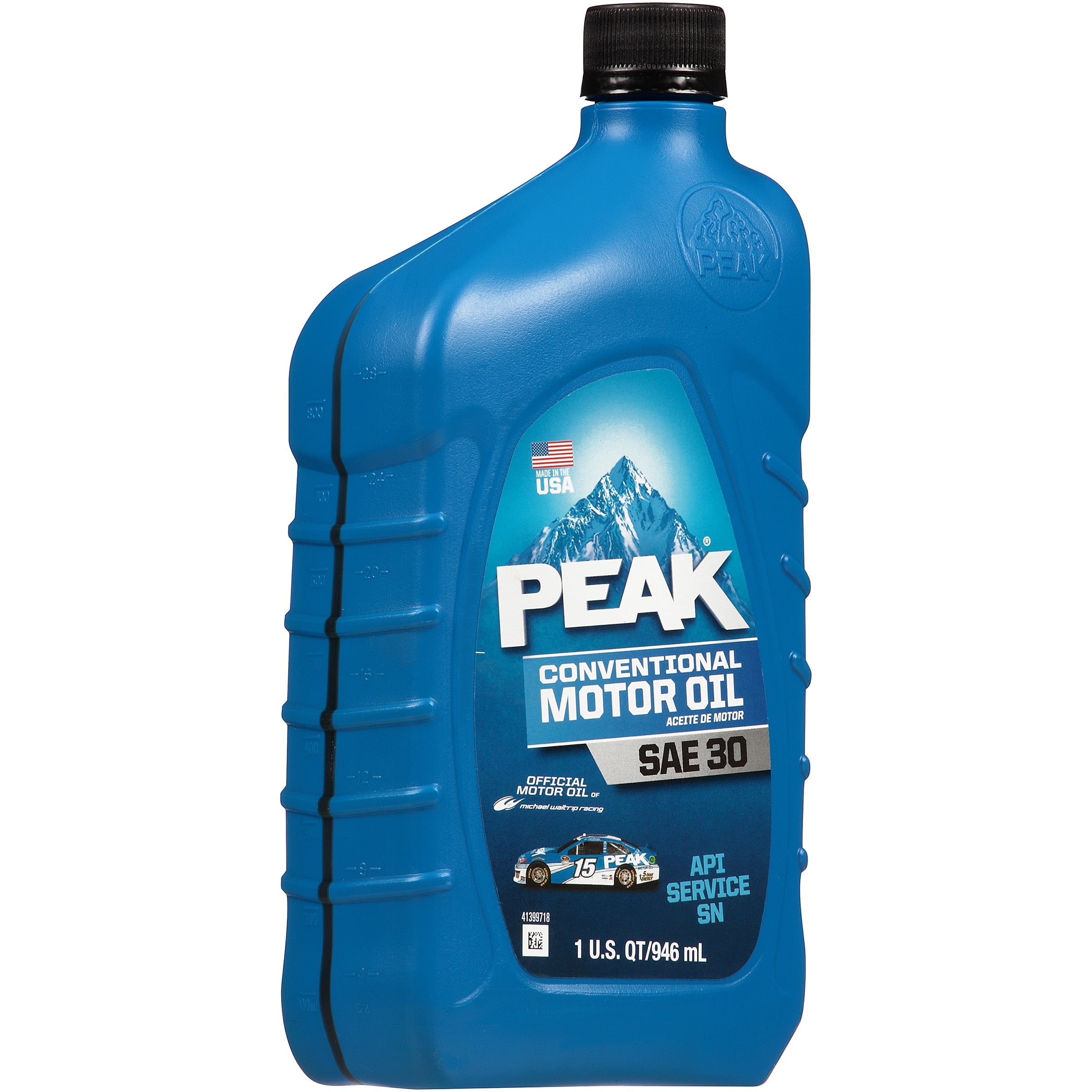 Peak  Sae 10W 40 Conventional Motor  Oil  1 qt Bottle 