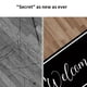 thumbnail image 5 of Alfombra antideslizante para el suelo – Alfombra de entrada de poliéster con base repelente a la suciedad para uso en cocinas y entradas, diseño antideslizante para accesos interiores., 5 of 6