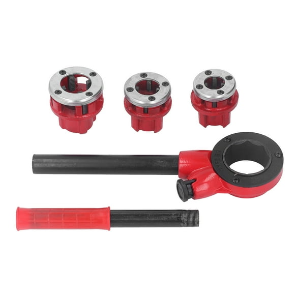 Ratcheting Pipe Threading Tool Set,3 Dies Pipe Threader Dies Pipe Threader Ratcheting Pipe Threading Tool Built for the Future