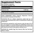 thumbnail image 5 of Suplemento Amazing Formulas Berberine 1000 mg 250 cápsulas, 5 of 5