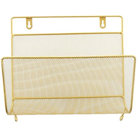 Office Magazine Rack - Wall Newspaper Brochure Holder Organizer Book ...