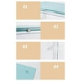 thumbnail image 3 of Clear 3 Tier Display Case Shelf large small Dustproof Showcase Holder Pink, 3 of 9