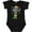 AB-Black, variant on Funny Christmas I'm the Sassy Elf with Shoes and Hat Boys or Girls Baby Bodysuit
